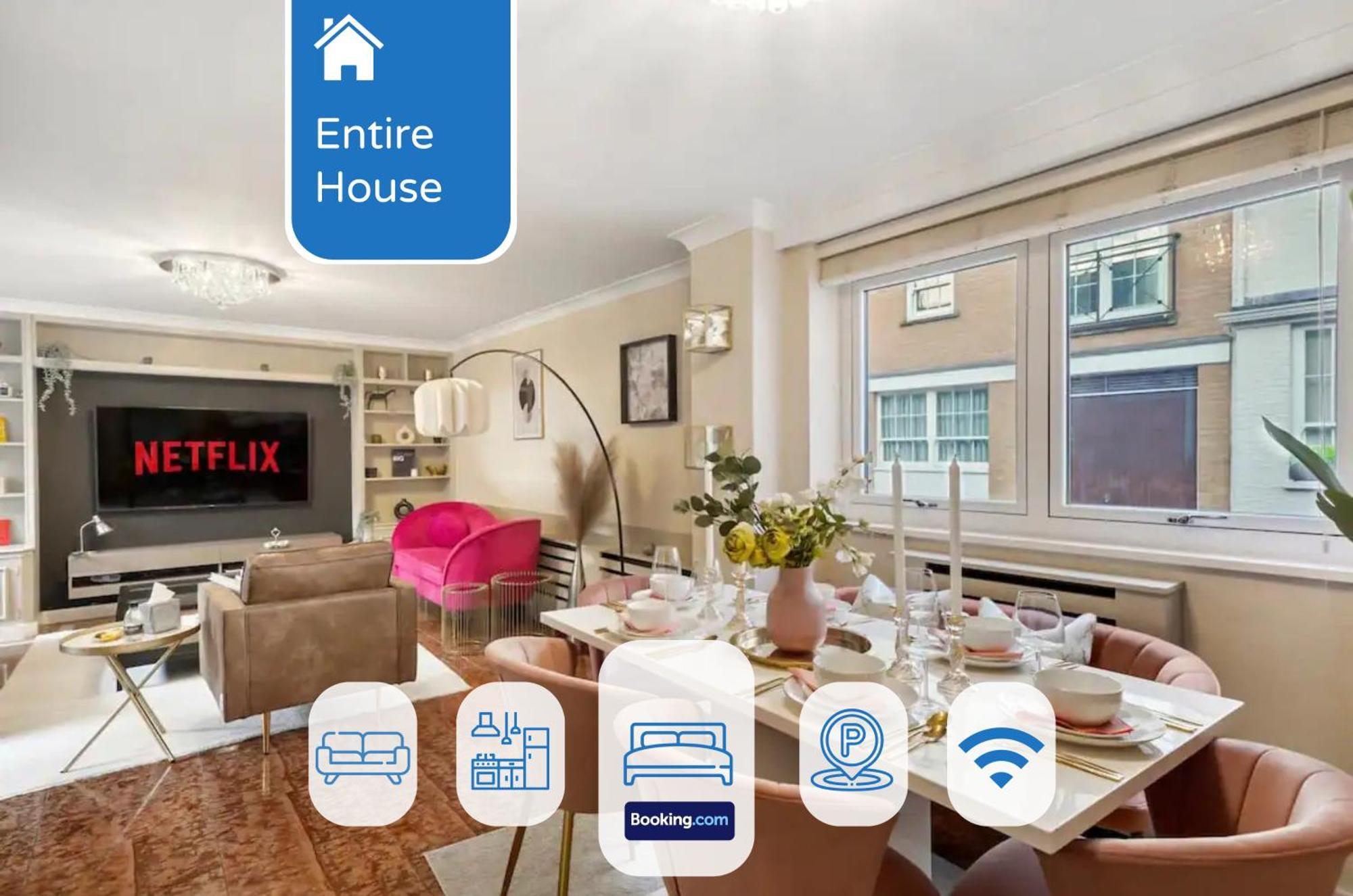 Mews House London With Private Patio & Parking Villa Ngoại thất bức ảnh